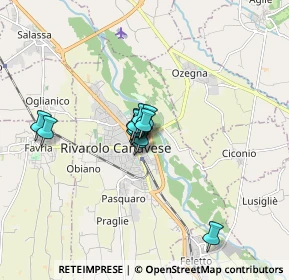 Mappa Via Fiume, 10086 Rivarolo Canavese TO, Italia (1.30923)
