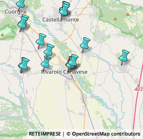 Mappa Via Fiume, 10086 Rivarolo Canavese TO, Italia (4.3125)