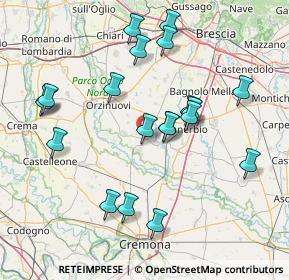 Mappa SP IX, 25027 Quinzano D'oglio BS, Italia (15.8405)