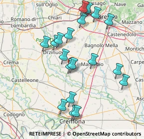 Mappa SP IX, 25027 Quinzano D'oglio BS, Italia (16.152)