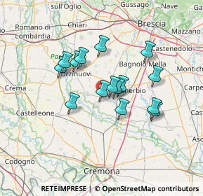 Mappa SP IX, 25027 Quinzano D'oglio BS, Italia (10.85)