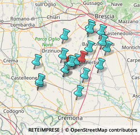 Mappa 25022 Quinzano D'oglio BS, Italia (10.6685)