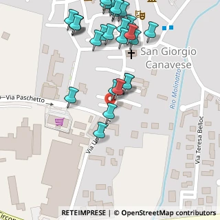 Mappa Via Umberto I, 10090 San Giorgio Canavese TO, Italia (0.15)