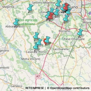 Mappa Via Marconi, 20088 Rosate MI, Italia (10.595)