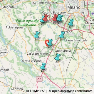 Mappa Via Marconi, 20088 Rosate MI, Italia (7.59167)