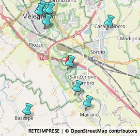 Mappa Via Daniele Ercoli, 20070 Cerro al Lambro MI, Italia (2.62)