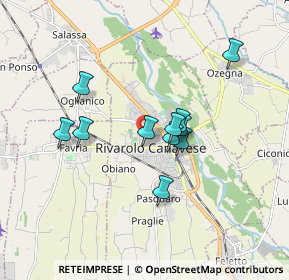 Mappa Via Giulio Pastore, 10086 Rivarolo Canavese TO, Italia (1.37636)