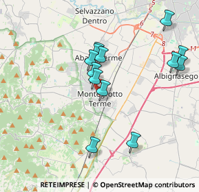 Mappa Via Ottaviana, 35036 Montegrotto Terme PD, Italia (3.63615)