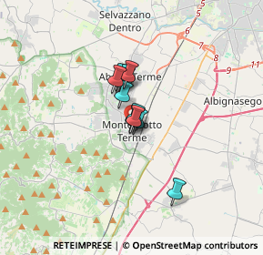 Mappa Via Ottaviana, 35036 Montegrotto Terme PD, Italia (1.73455)