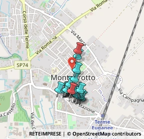 Mappa Via Ottaviana, 35036 Montegrotto Terme PD, Italia (0.361)