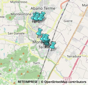 Mappa Via Ottaviana, 35036 Montegrotto Terme PD, Italia (1.14077)