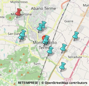 Mappa Via Ottaviana, 35036 Montegrotto Terme PD, Italia (1.68818)