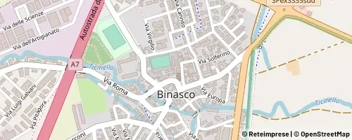 Mappa Binasco