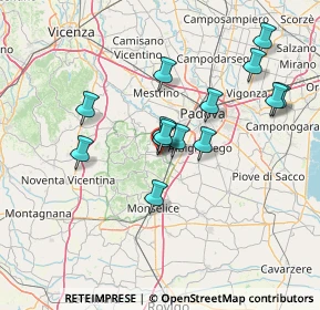 Mappa Via Fabio Filzi, 35036 Montegrotto Terme PD, Italia (12.37643)