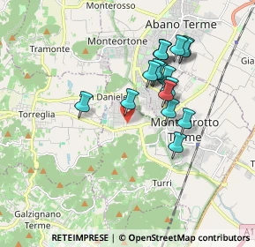 Mappa Via Fabio Filzi, 35036 Montegrotto Terme PD, Italia (1.58588)