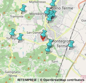 Mappa Via Fabio Filzi, 35036 Montegrotto Terme PD, Italia (2.01615)