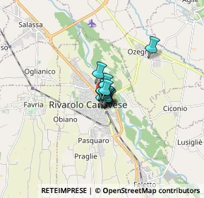 Mappa Viale Monsignor Mario Bosio, 10086 Rivarolo Canavese TO, Italia (0.4725)