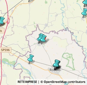 Mappa Via Vespolate, 27030 Confienza PV, Italia (6.257)