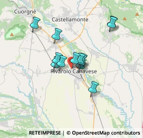 Mappa Via Piero Martinetti, 10086 Rivarolo Canavese TO, Italia (2.53)