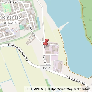 Mappa Via Roma, 6, 26836 Montanaso Lombardo, Lodi (Lombardia)