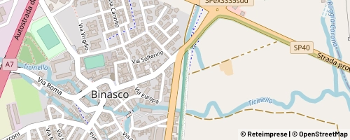 Mappa Binasco