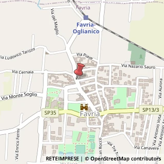 Mappa Via Matteo Tarizzo, 6, 10083 Favria, Torino (Piemonte)