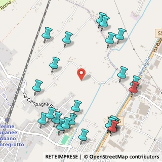 Mappa Via Giacomo Matteotti, 35036 Montegrotto Terme PD, Italia (0.692)