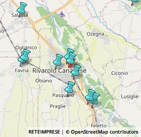 Mappa Vicolo del Forno, 10086 Rivarolo Canavese TO, Italia (2.03)