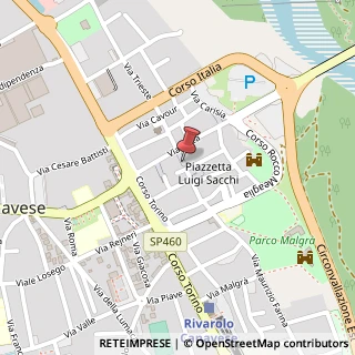 Mappa Via Maurizio Farina, 2, 10086 Rivarolo Canavese, Torino (Piemonte)