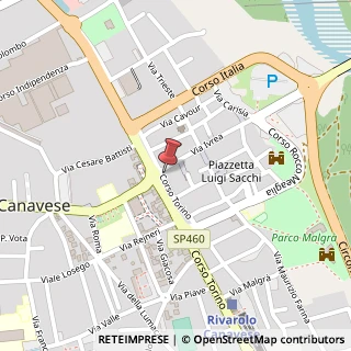 Mappa Corso Torino, 1, 10086 Rivarolo Canavese, Torino (Piemonte)