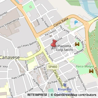 Mappa Piazza Giuseppe Garibaldi, 6, 10086 Rivarolo Canavese, Torino (Piemonte)