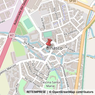 Mappa Via Don David Albertario, 13, 20082 Casarile, Milano (Lombardia)