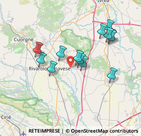 Mappa Cascina Caretto, 10090 San Giorgio Canavese TO, Italia (6.66923)