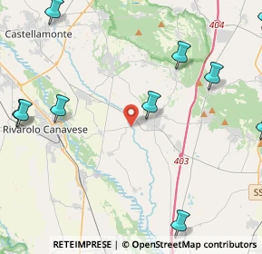 Mappa Cascina Caretto, 10090 San Giorgio Canavese TO, Italia (6.30727)