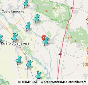 Mappa Cascina Caretto, 10090 San Giorgio Canavese TO, Italia (5.81727)