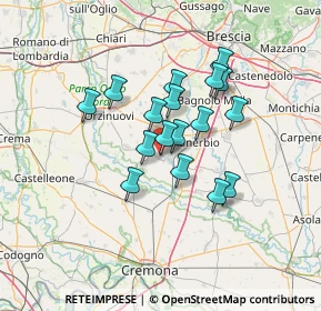 Mappa Via Fratelli Porcellaga, 25029 Verolavecchia BS, Italia (10.33471)