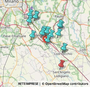 Mappa Via Alessandrini, 20070 Cerro al Lambro MI, Italia (5.84625)