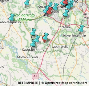 Mappa Granarolo Stabilimento Produttivo di Vernate, 20080 Vernate MI, Italia (10.655)