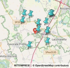 Mappa Granarolo Stabilimento Produttivo di Vernate, 20080 Vernate MI, Italia (3.265)