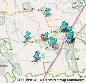 Mappa Granarolo Stabilimento Produttivo di Vernate, 20080 Vernate MI, Italia (1.9205)