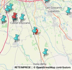 Mappa Via Monsignore Comboni, 37060 Buttapietra VR, Italia (6.665)