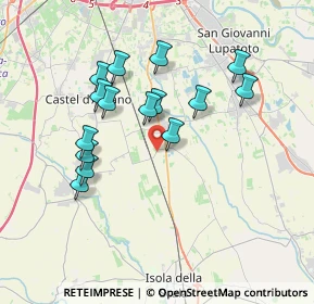 Mappa Via Monsignore Comboni, 37060 Buttapietra VR, Italia (3.37667)
