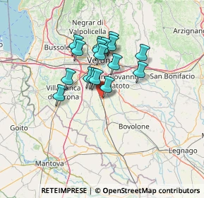 Mappa Via Monsignore Comboni, 37060 Buttapietra VR, Italia (10.34824)