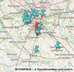 Mappa Strada Provinciale, 20084 Lacchiarella MI, Italia (12.84846)