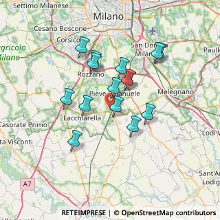 Mappa Strada Provinciale, 20090 Pieve Emanuele MI, Italia (5.98267)