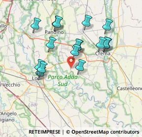 Mappa Via Cascina Colombare, 26010 Chieve CR, Italia (6.87563)
