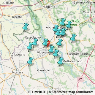 Mappa Strada Zingara, 27029 Vigevano PV, Italia (6.37875)
