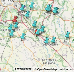 Mappa SS per, 20070 Cerro al Lambro MI, Italia (8.415)
