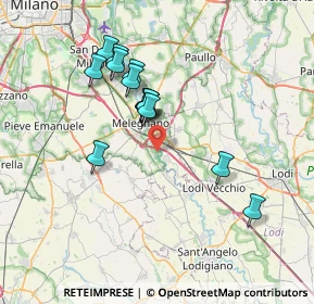 Mappa SS per, 20070 Cerro al Lambro MI, Italia (6.38214)
