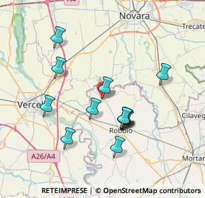 Mappa Corso Vittorio Emanuele II, 27030 Confienza PV, Italia (6.68846)